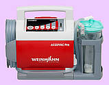 Мобільний аспіратор для швидкої медичної допомоги WEINMANN ACCUVAC Pro Portable Suction Unit, фото 5