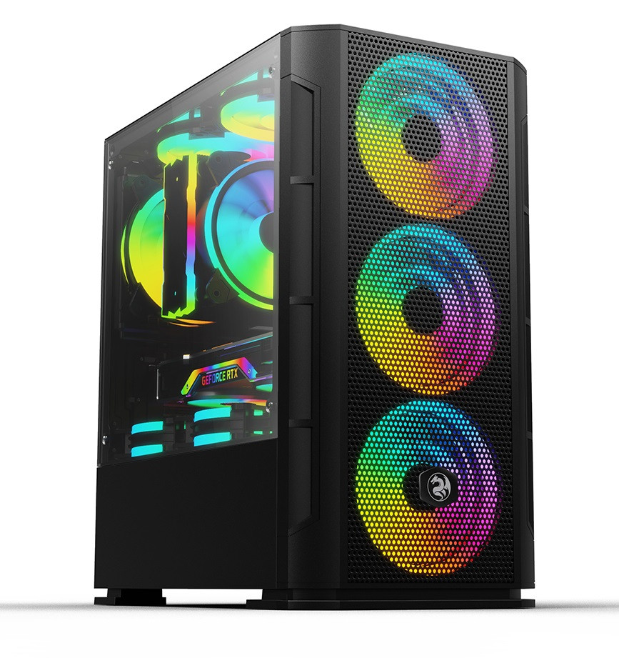 Комп’ютер персональний 2E Complex Gaming Intel i5-10400F/B460/16/1000F/NVD3060-12/FreeDos/GB700/600W, фото 1