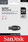 SanDisk Накопичувач 32GB USB 3.2 Ultra Curve Black, фото 6