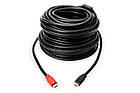Digitus Кабель HDMI UHD 4K, w/Ethernet/Amplifier, type A M/M [10 m (AK-330118-100-S)], фото 2