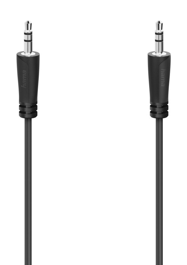 HAMA 3.5 mm Jack - 3.5 mm Jack Stereo 1.5 m Black