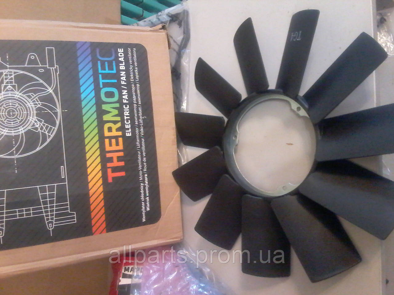 Крильчатка вентилятора охолодження радіатора BMW E36/E46/E34/E39/E32/E38 2.0, 2.3, 2.5