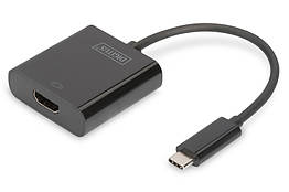 Digitus Адаптер USB-C — HDMA UHD 4K, M/F, 0.15 m