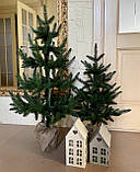 Ялинка Classic лита в мішковині 90 см зелена, фото 7