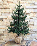 Ялинка Classic лита в мішковині 90 см зелена, фото 4