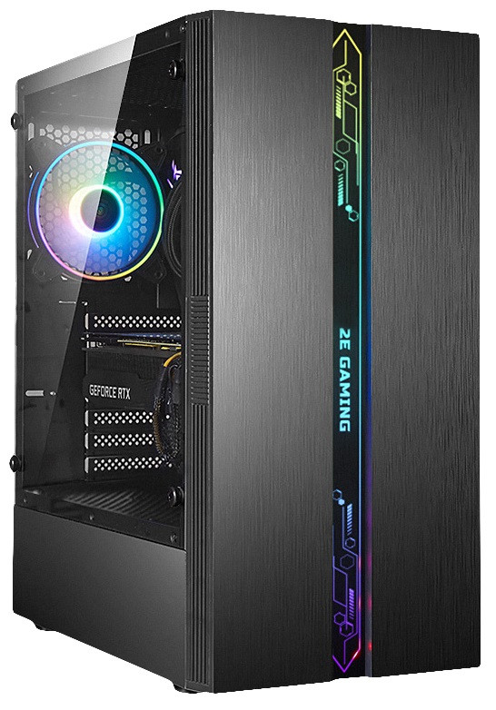 Комп’ютер персональний 2E Octal Intel i5-10400F/H510/8/256F+1000/NVD730-2/Win10H/G2107/500W, фото 1