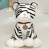 М'яка іграшка тигр/тигр символ року/плюшева іграшка тигреня/під ялинку на новий рік/для дітей білий