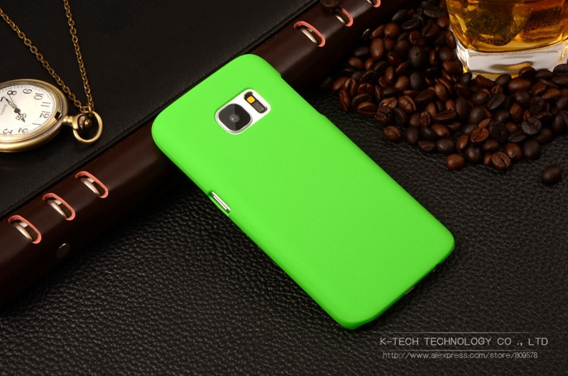 Пластиковий чохол для Samsung Galaxy S7 зелений