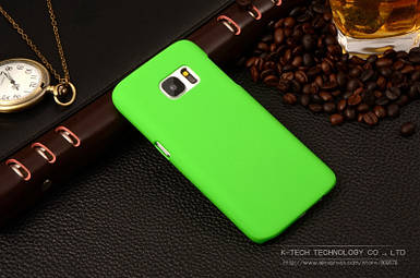 Пластиковий чохол для Samsung Galaxy S7 зелений