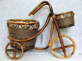 Кашпо з лози для квітів К11.016