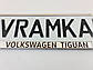 Номерна рамка для авто VolksWagen Tiguan 2, фото 4