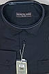 Сорочка чоловіча Salvatore Russo vd-0033 чорна однотонна класична з довгим рукавом 41, фото 6