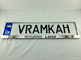Номерна рамка для авто Mitsubishi L200