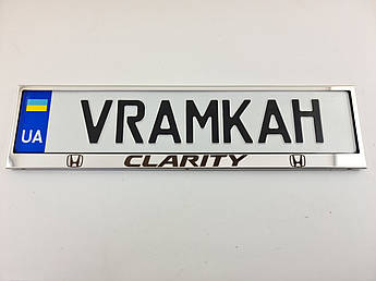 Номерна рамка для авто Honda Clarity