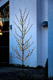 Новорічне велике дерево гірлянда 200 см з таймером (400 led лампочок) для вулиці, bobi