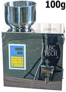 Дозатор ваговий FM-100 лінійний до 100 грам для сипучих продуктів вібролотковий Лінійний ковшовий дозатор AISI-304