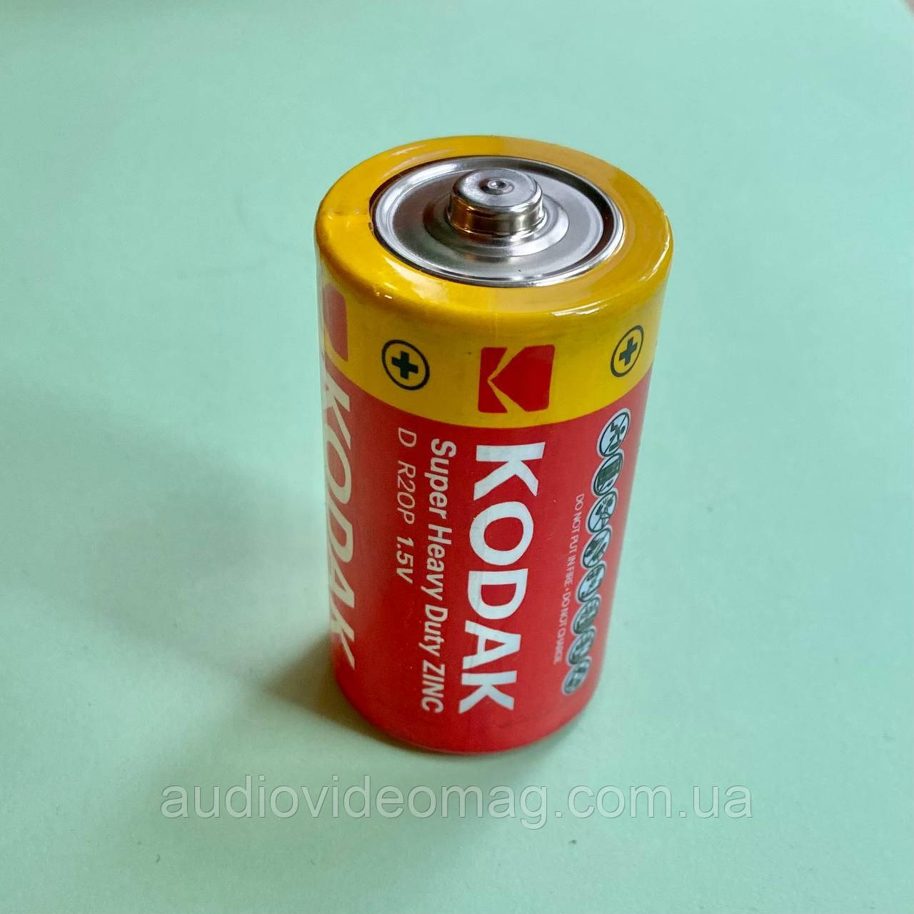 Батарейка Kodak R20 (тип D) сольова 1.5 V