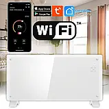 Конвекторний нагрівач 2в1 Thunder MODERN 2000 W Wi-Fi White, фото 2