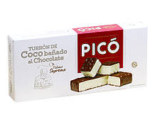 Туррон Pico кокосовий у шоколаді Turron De Coco Banado Al Chocolate, 200 г