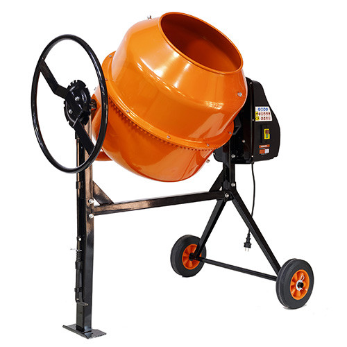 Бетонозмішувач (195 л, 1400 Вт) Rebiner RCS-195/1400 [Бетономішалка]