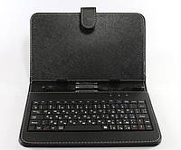 Универсальный чехол с клавиатурой для планшетов с диагональю 7" Black Hoozo (bbx)