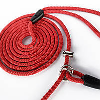 Повідець-контролер для собак DogWalking 2,5 м 7 мм червоний / Повідець-контролер для вигулу собаки, фото 2
