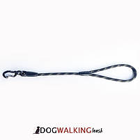 Повідець воділка для собак Dog Walking PRO 50 см 9 мм хакі, фото 2