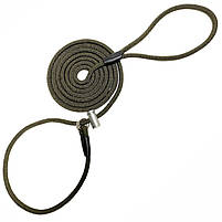 Повідець контролер для собак Dog Walking 3 м 9 мм хакі капроновий / Повідець контрольний для собаки, фото 9