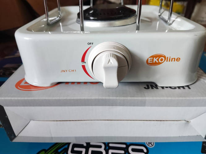 Настольная газовая плита таганок на 1 конфорку для баллонного газа для ...