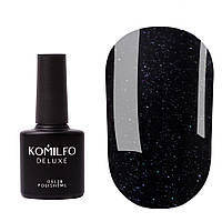 Топ Komilfo Glitter Top — закріплювач для гель-лаку з гліттером, 8 мл