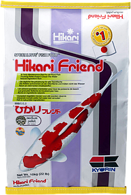 Корм для ставкових риб Карпів Коі Hikari FRIEND MEDIUM 10KG, щоденний корм збалансованого харчування