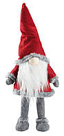 Ельф іграшка новорічна , висота 70см червоний, smile