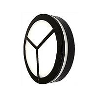 LED світильник LEBRON L-FL05-R, 24W, 2100Lm, 4100К чорний (15-38-05) Арт.38517