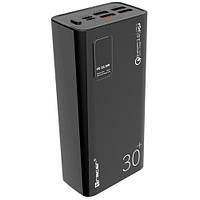 Power bank TTRACER MODI 30 000mAh (4USB/1Type-C/Li-Pol/PD/QC3.0/3A/22.5W) Black