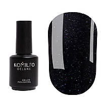 Топ Komilfo Glitter Top – топ для гель-лаку з гліттером без липкого шару, 15 мл