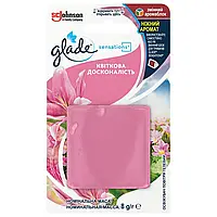 Освіжувач повітря аромаблок "Glade" Квіткова досконалісь