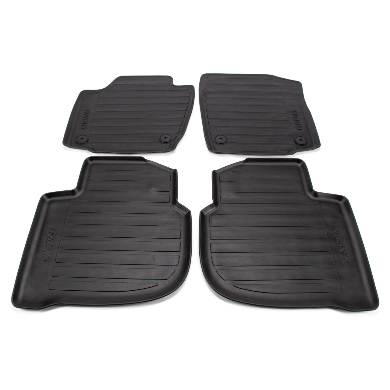 Килимки передні + задні, комплект VAG: Skoda: Rapid (к-т 4шт), 5JB061550