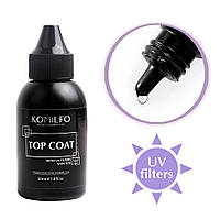 Топ Komilfo Wipe Top – закріплювач для гель-лаку з липким шаром, 50 мл