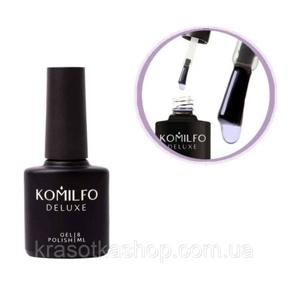 Топ Komilfo Top No Wipe No UV — закріплювач для гель-лаку БЕЗ липкого шару, БЕЗ УФ-фільтрів, 8 мл, фото 1