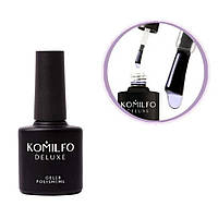 Топ Komilfo Top No Wipe No UV — закріплювач для гель-лаку БЕЗ липкого шару, БЕЗ УФ-фільтрів, 8 мл