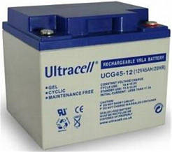 Акумуляторна батарея гелева Ultracell UCG45-12 (12V 45 Ah)