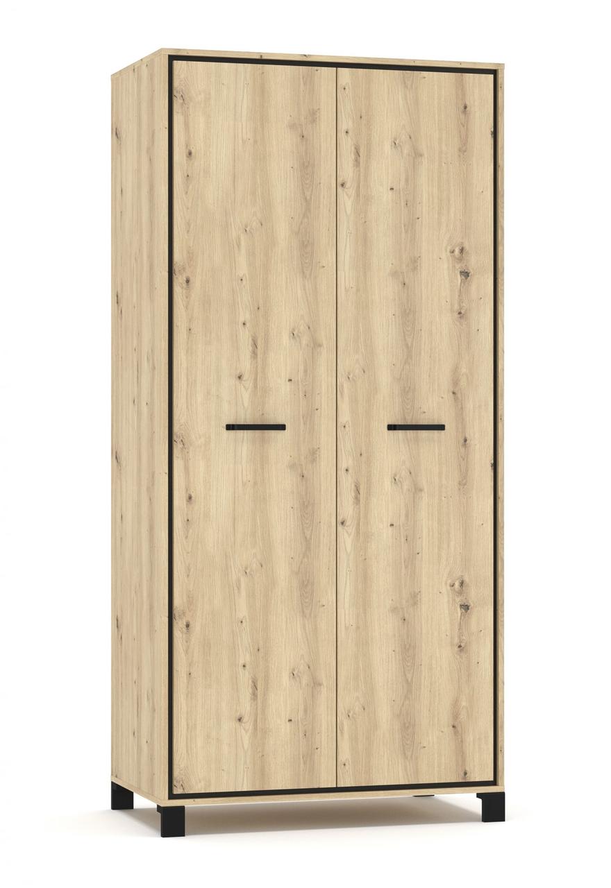 Шафа розпашна Меблі Сервіс Велс 2Д артісан/венге, фото 1