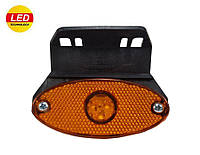 Ліхтар габаритний жовтий 4LED (24v) ( ÇERAY Турціія)