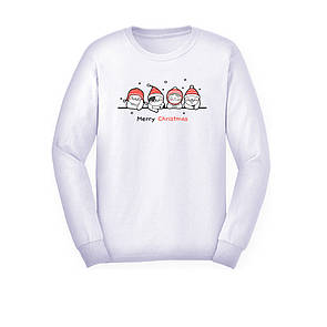 Світшот з принтом "Merry Christmas" 4 котики, ПРЕМІУМ