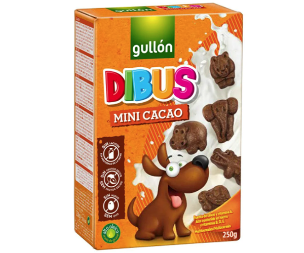 Печиво Dibus Mini Cocoa GULLON, 250 гр