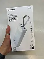 Power bank Syrox 30000 mAh повербанк ліхтарик