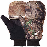 Тактические теплые флис перчатки-варежки многоцелевые, перчатки для охоты и рыбалки BC-9243