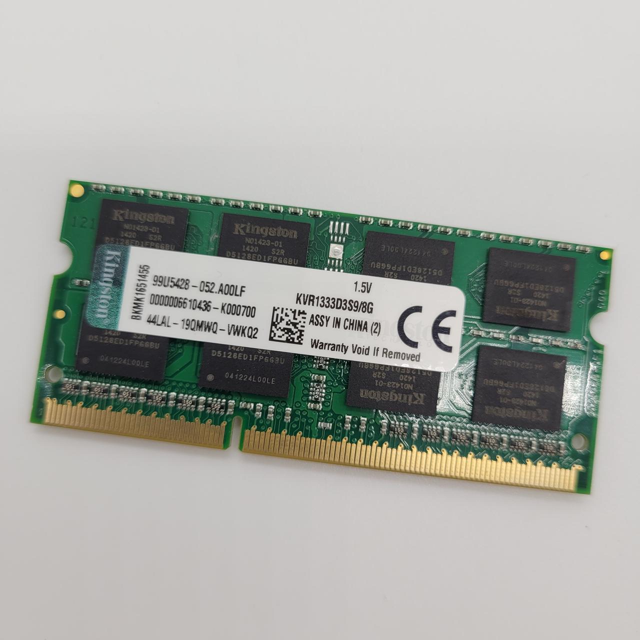 Оперативна пам'ять SoDimm DIMM DDR3/L 8Gb 1333/1600MHz 10600/12800s Б/В MIX Під ремонт і відновлення!