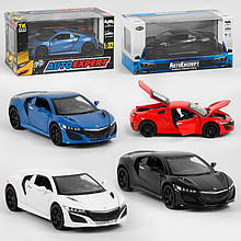 Машина металопластик LF - 11895 "Авто Експерт", 3 кольори, 1:32, світло, звук, інерція, відчиняються двері,