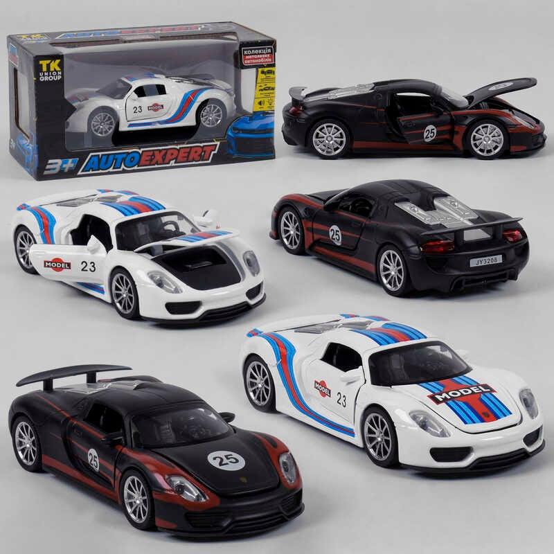 Машина металопластикова 68791 "Авто Експерт", 2 види, 1:32, світло, звук, інерція, відчиняються двері, фото 1